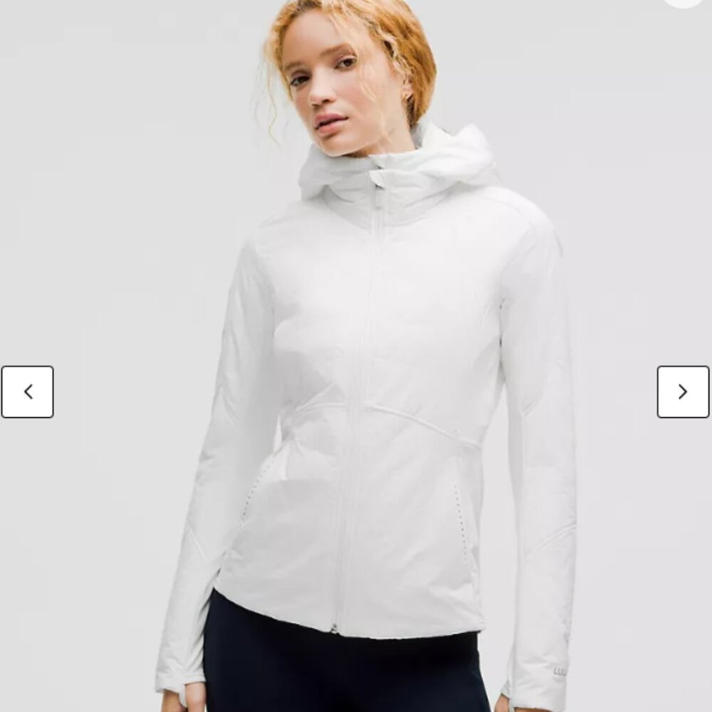 Lululemon Another Mile Jacket, Color: White
